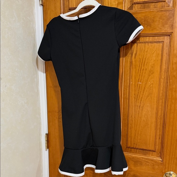 Fashion Nova Black Dress with White Accents - Picture 3 of 3